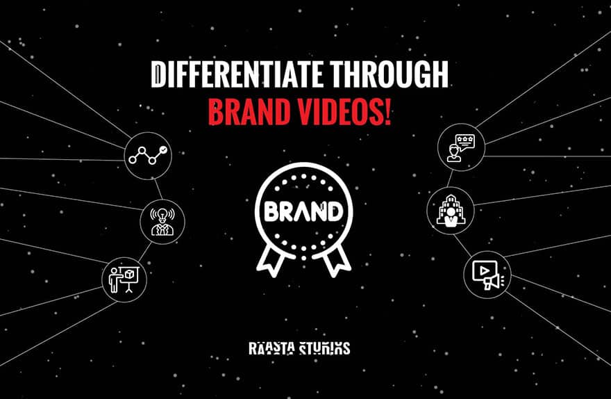 Differentiate through branding videos